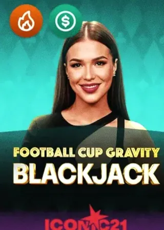 Football Cup Gravity Blackjack live game cover