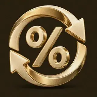 Percent cycle icon — Vegas Nova Casino