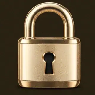 Metal padlock — Vegas Nova Casino