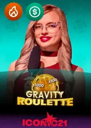 Gravity Roulette live game cover