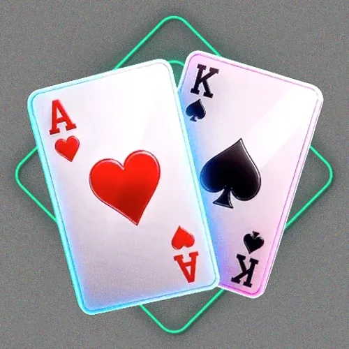 Ace and king playing cards