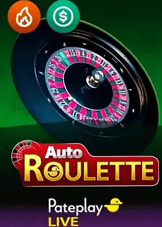 Auto Roulette live game cover
