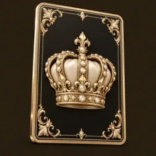 Royal crown card — Vegas Nova Casino
