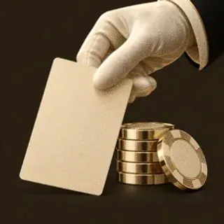 Hand dealing card — Vegas Nova Casino