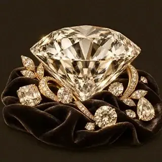 Faceted diamond gemstone — Vegas Nova Casino