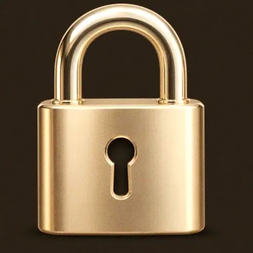 Metal padlock — Vegas Nova Casino